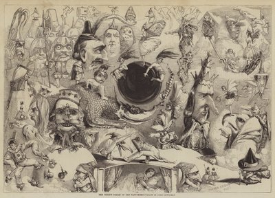 De Droom van het Kind over de Pantomimes door Alfred Crowquill